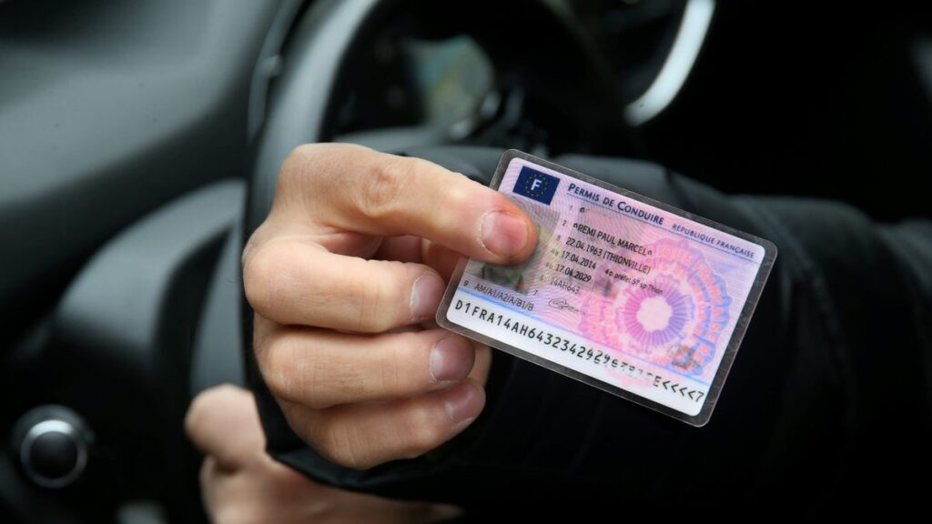 Driving license France