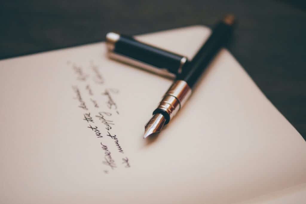 lettre rédigée