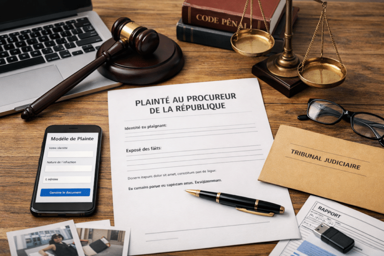 porter plainte en ligne auprès du procureur